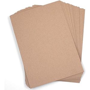 House of Card & Paper Bruine Kraft Card 280gsm A4 x 50 Vellen