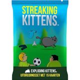 EXPLODING KITTENS - Streaking Kittens NL - Expansieset voor het hilarische spel Exploding Kittens! - 7+ - NL-