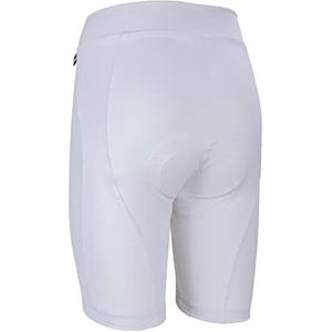Nalini 02297501116E000.10 AGNENA Soft Pant Sportbroek voor dames, wit/zwart, XXL, wit/zwart, XXL