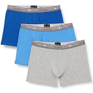 Punto Blanco Basix boxershorts, meerkleurig, medium voor heren, 50 hojas