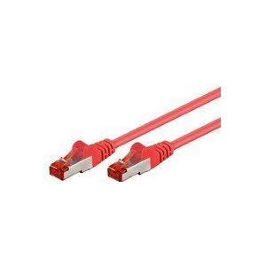 Microconnect 30m Cat6 STP netwerkkabel (30m, Cat6, U/FTP (STP), RJ-45, RJ-45, rood