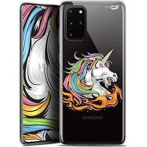 Caseink Beschermhoes voor Samsung S20 + (6,7 inch), gel, HD, bedrukt in Frankrijk – S20 + beschermhoes – zacht – schokbestendig – eenhoorn brandweerman