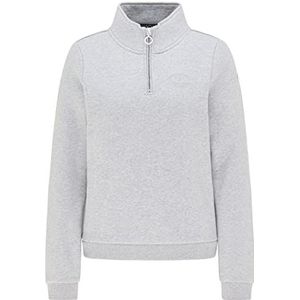 DreiMaster Maritim dames sweatshirt 35413665-DR040, lichtgrijs melange, XL, lichtgrijs, gemêleerd, XL