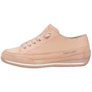 Candice Cooper Janis Strip Chic S-sneakers van leer, wit, Roze, 35 EU
