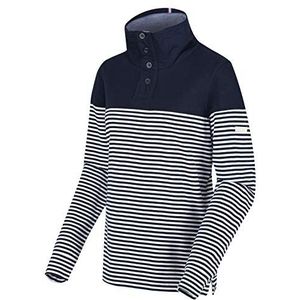 Camiola fleece van coolweave katoen met kraag met knoopsluiting