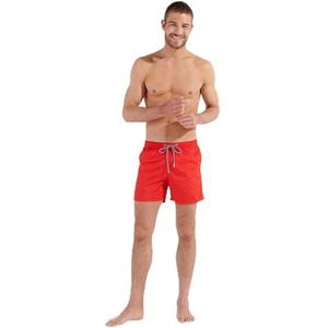 HOM Nautical Cup zwemshorts, Rood gestreept lint, L