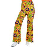 Widmann - Jaren 70 broek voor dames, hippie, reggae, Flower Power, Disco Fever, Schlagermove