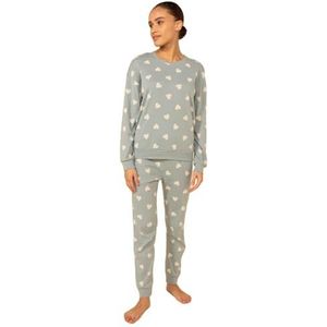 Petit Bateau Pyjama voor dames, Paul/Lawine, XL