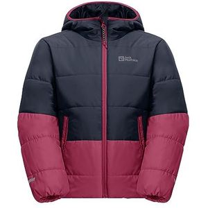 Jack Wolfskin Two Hills Ins K Kinderjas voor kinderen, uniseks, donkerfuchsia, 92