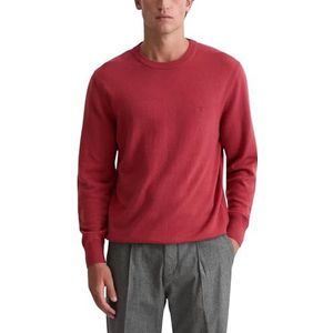 Marc O'Polo - Regular Fit - Gebreide Pullover - Effen - Mix van Katoen en Scheerwol