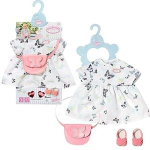 Baby Annabell Vlinderjurk - Poppenkleding 43 cm