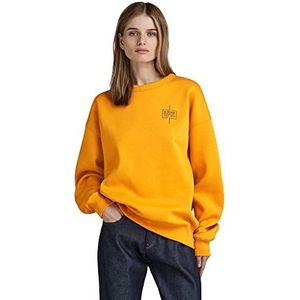 G-STAR RAW Heren Unisex Core Loose Sweatshirt Sweats, Geel (Dull Yellow D23223-c235-1213), XL