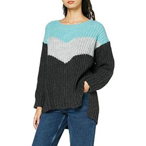 Prachtige dames Nellina Colorblocking Wool Pullover