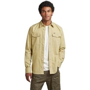 G-STAR Heren Marine Slim Shirts, groen (Leek Green D20165-d187-d613), XL