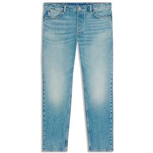 Tapered fit jeans van katoenmix, model 'BRODY'