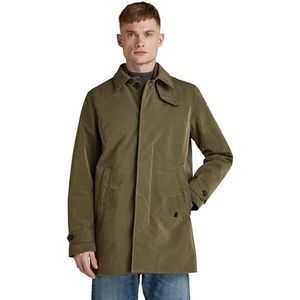 G-STAR RAW Utility Pdd Trench Jacket voor heren, groen (shadow olive C408-B230), L