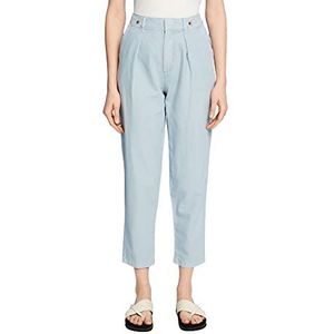 ESPRIT Dames 043EE1B322 broek, 445/LIGHT Blue Lavender, 40, 445/Light Blue Lavender., 40