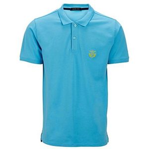 Selected Aro T-shirt voor heren, effen kleur, korte mouwen, heren, Blauw (lichtblauw), XL