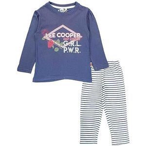 Lee Cooper Pijama meisjes set, Marineblauw, 6 Jaren