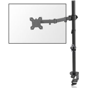 Suptek Single Monitor Arm, Enkele Monitorarm (80cm in Hoogte Verstelbaar) voor 13-27 inch LCD LED Schermen, VESA 75/100mm tot 10kg, Tilt 90 ° Draaien 360 °, Monitorbeugel Monitorarm Beugel - MD6821
