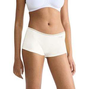 SLOGGI - Go Crush - Broekje - Wolwit - 3 Pack - Mid Waist