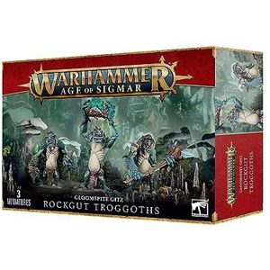 Games Workshop - Warhammer Age of Sigmar - Gloomspite Gitz: Rockgut Troggoths