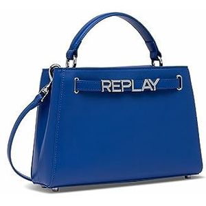 Replay Dames FW3380 handtas, 521 Blue China, 521 Blue China