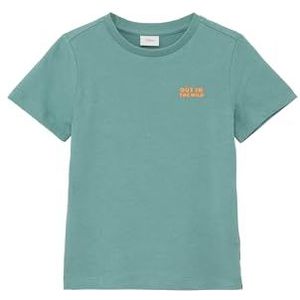 s.Oliver Junior T-shirt voor jongens met print op de rug, 6553, 116/122 cm