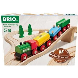 BRIO Classic Railway - 65 Jahre Holzeisenbahn Jubiläums-Zugset