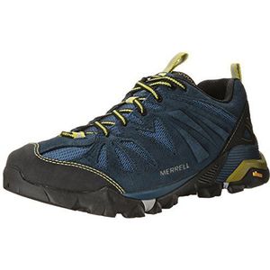 Merrell Capra Trekking- en wandelschoenen voor heren, Blauwe Tahoe, 40 EU