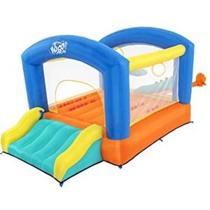 Bestway H2OGO Leap & Play Springkasteel met permanente ventilator, 289 x 213 x 173 cm