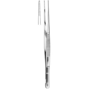 Hammacher Anatomisch pincet, Semken, recht, fijn, 120 mm lengte
