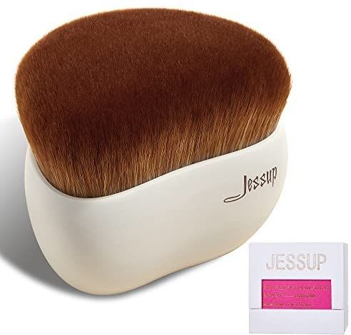 Jessup - SF002 - Make-up Kwast - Lichtgrijs - Foundation Borstel - Kabuki