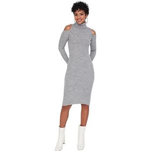 Trendyol Jurk - Grijs - Standard, Grijs, S