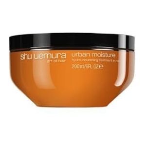 Shu Uemura Art Of Hair, Urban Moisture, Hydro-Voedend Haarmasker, Voor Droog en Beschadigd Haar, Beschermt Externe Schadelijke Factoren, Voorkomt Dofheid, Met Moringa-olie En Rode Algenextract, 200 ml