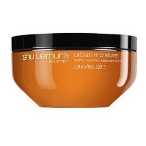 Shu Uemura Art Of Hair, Urban Moisture, Hydro-Voedend Haarmasker, Voor Droog en Beschadigd Haar, Beschermt Externe Schadelijke Factoren, Voorkomt Dofheid, Met Moringa-olie En Rode Algenextract, 200 ml