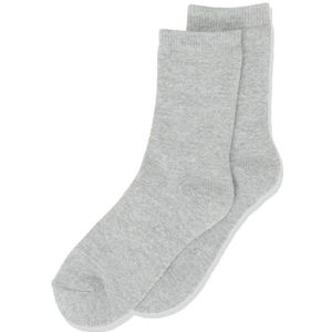 Bestseller A/S NKFWAKSI Wool Terry XXIII sokken, grijs melange, 31/33, gemengd grijs