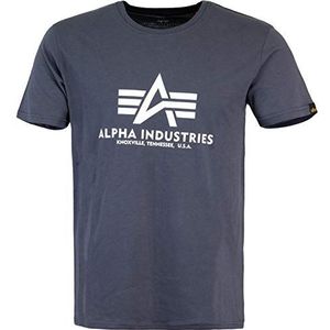 Alpha Industries Backprint T Camo voor heren Orange Grey Camo S