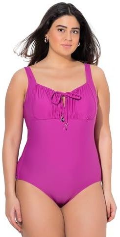 Ulla Popken - Badpak - Orchidee - Eendelig - 50