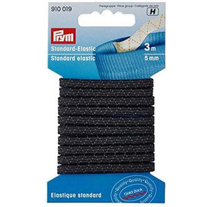 Prym - Prym Standard Zwart (5mm, 3M) Elastiek - 1 Stuk