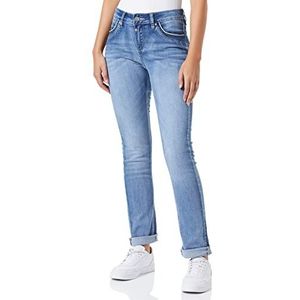 Timezone Dames Slim Tahilatz Womenshape Straight Jeans, blauw (nummer Breeze Wash 3382), 27W x 32L