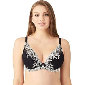 Wacoal Embrace kanten plunge beha voor dames, Zwart, 70F