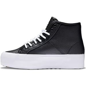 DC Shoes Manual Hi Wnt - High Top schoenen voor vrouwen ADJS300286, Black White, 37 EU