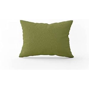 Homemania 13774 dubbelpak 2 kussenslopen voor hoofdkussens, groen bed van katoen, 52 x 82 cm