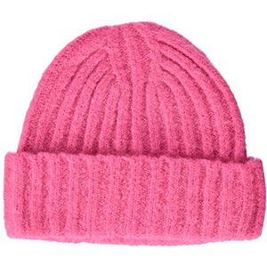 SPARKZ COPENHAGEN Roger Beanie Hoed voor dames, Framboos, Eén maat