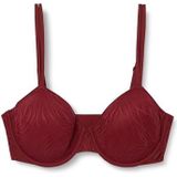 Calvin Klein Dames licht gevoerd Demi 000QF6875E Demi, Rood (Syrah), 0A36, Rood (Syrah), 80A