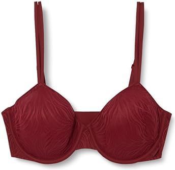 Calvin Klein Dames licht gevoerd Demi 000QF6875E Demi, Rood (Syrah), 0A36, Rood (Syrah), 80A