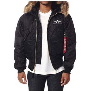 Alpha Industries 45P Bommenwerperjas met capuchon voor heren Black