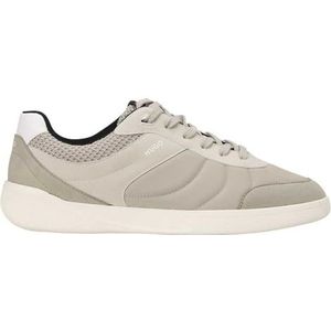 HUGO Riven_Tenn_punymf Herensneakers, beige, maat 42, open, beige, 42 EU
