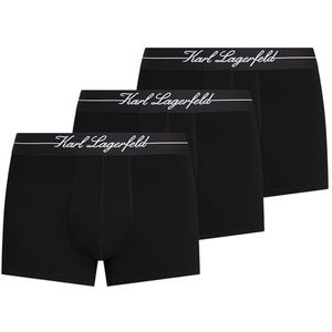 Karl Lagerfeld - Boxershorts - Zwart/Wit - 3 Pack - Jersey